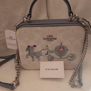 Disney X Coach Cinderella Box Crossbody